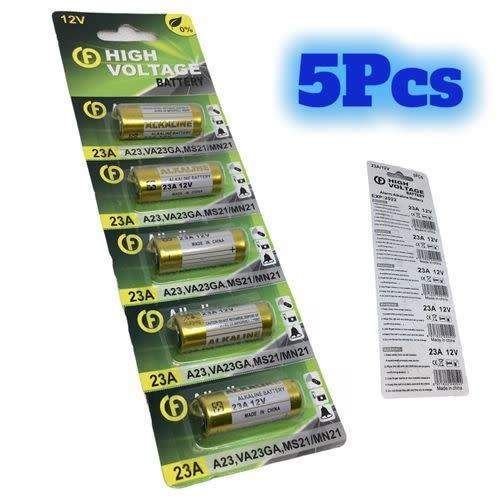 Pile Alkaline Batterie 23A 12 V (((( 5 pièces )))))
