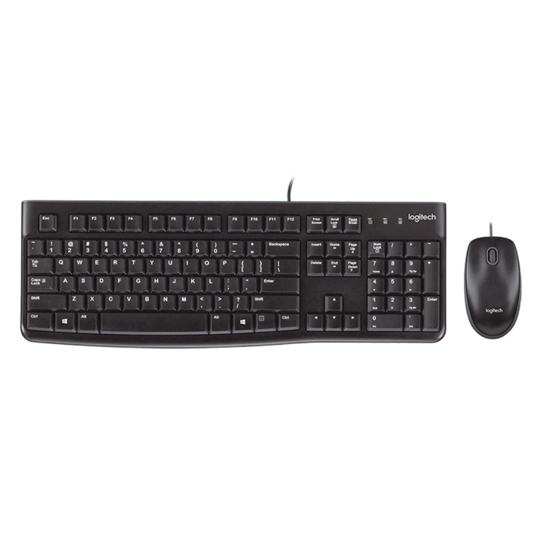 Pack Clavie Et Souris Logitech MK120 Avec Fil