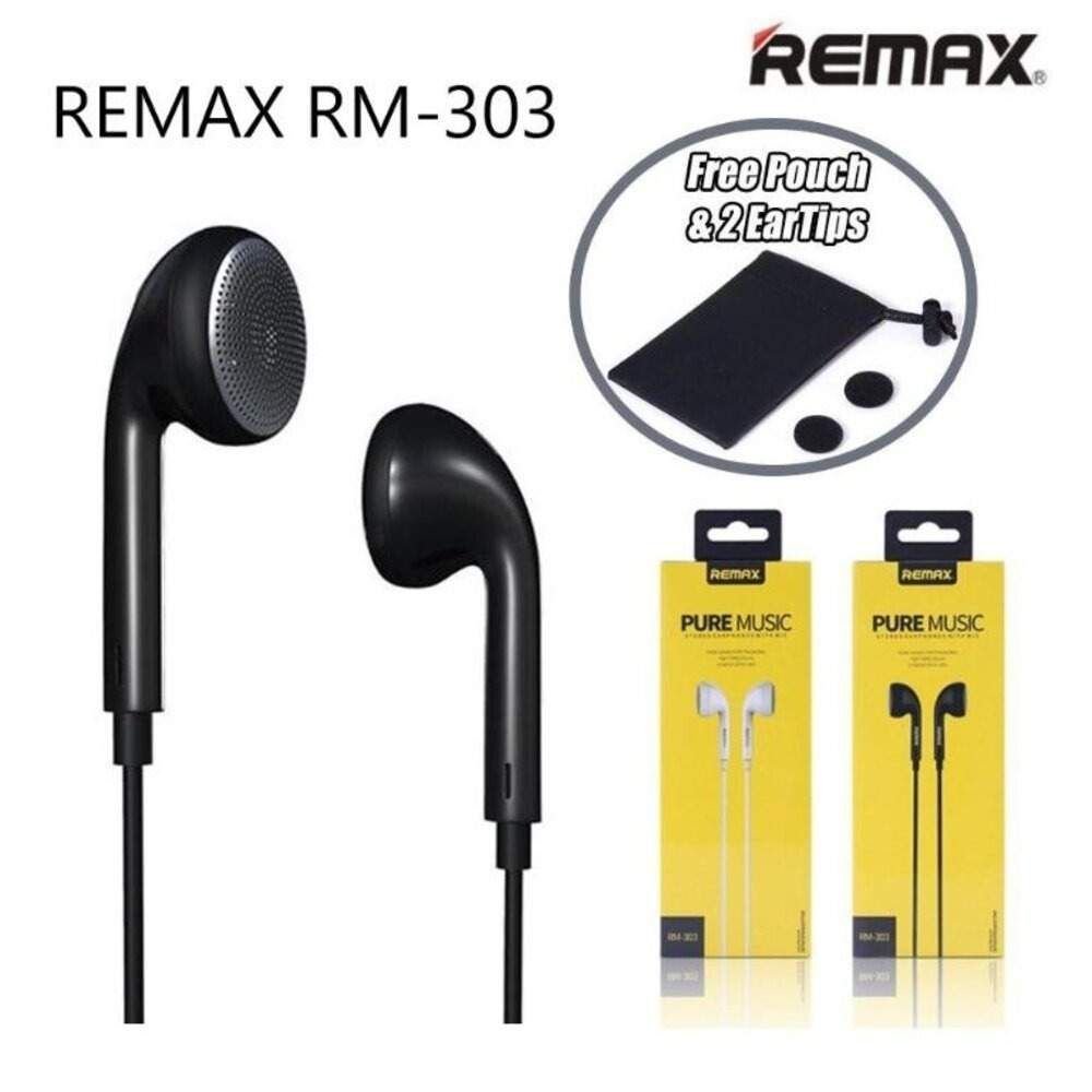 écouteur filaire jack 3,5 mm, RM-303 REMAX