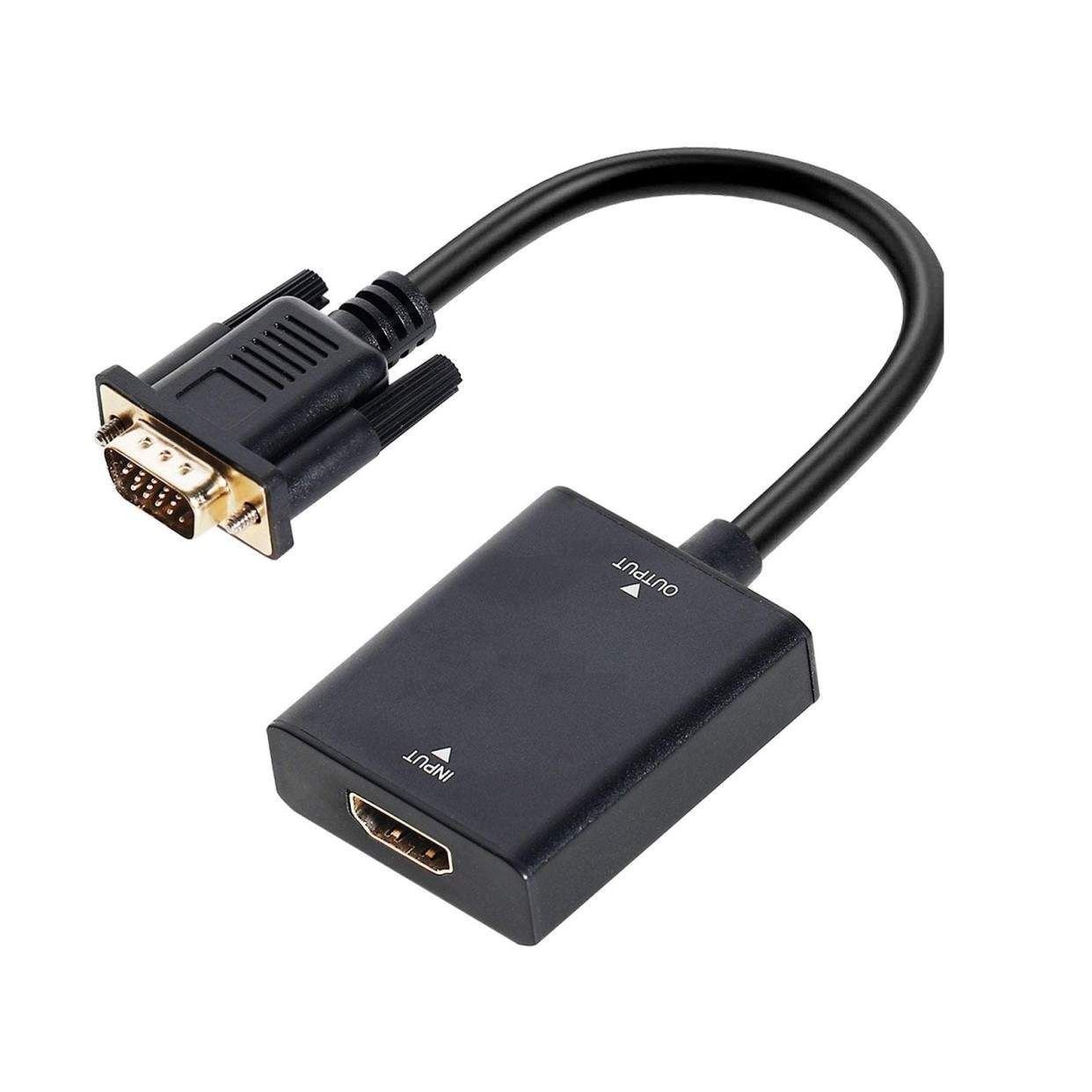VGA Male vers HDMI Output