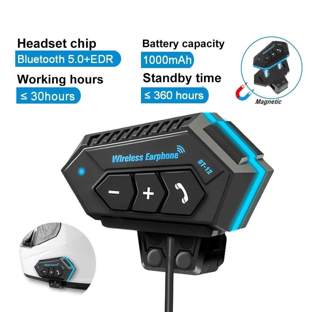 Écouteurs sans fil pour casque de moto