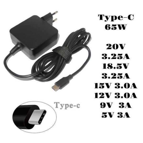 Chargeur Universal USB type-C 65W