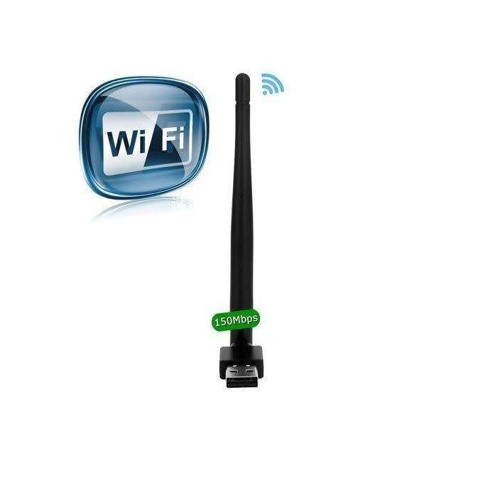 Clé WiFi 150Mbps pour Réception Numérique IP & TV Smart