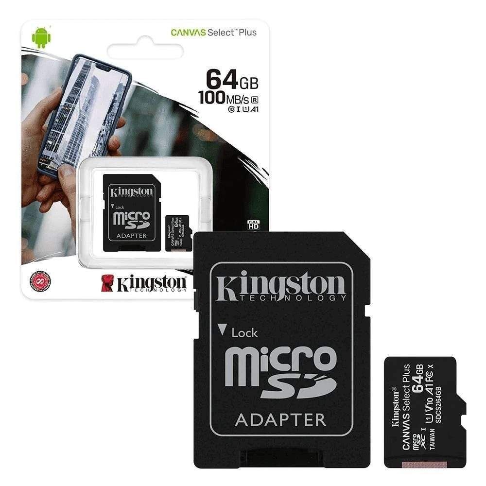 Carte Mémoire Micro SD 64 GB