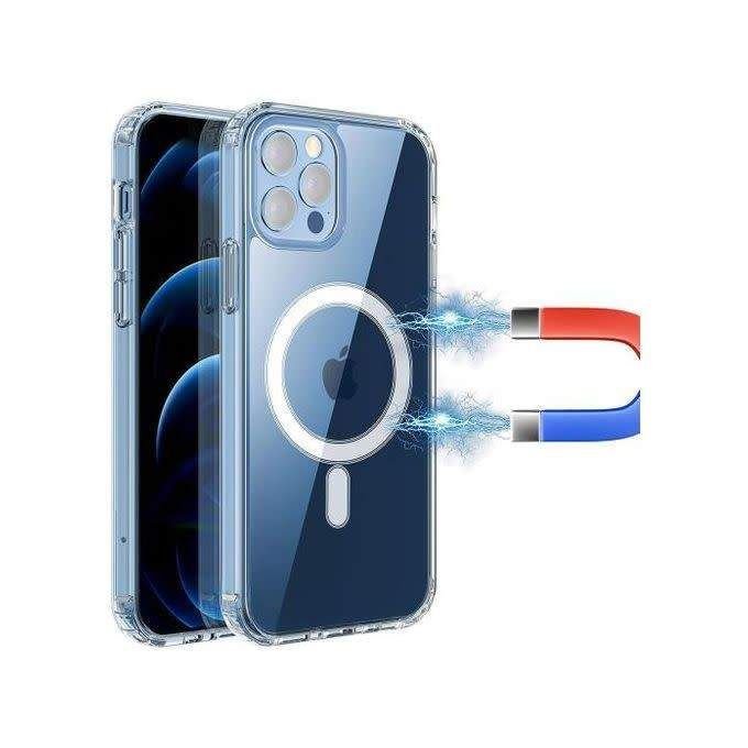 Pochette transparente iPhone 12 Pro MagSafe magnétique