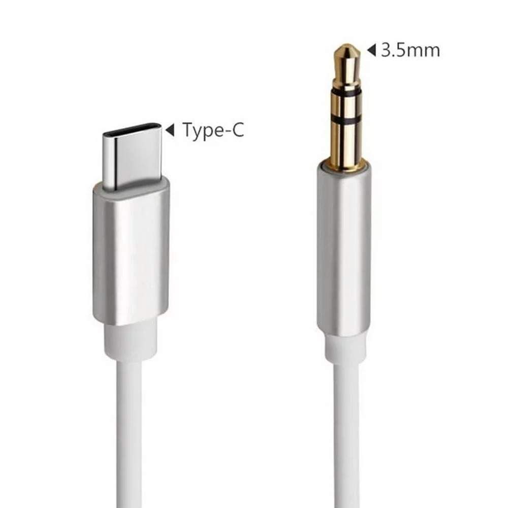 Type C to 3.5mm Audio Aux Jack Adapter
