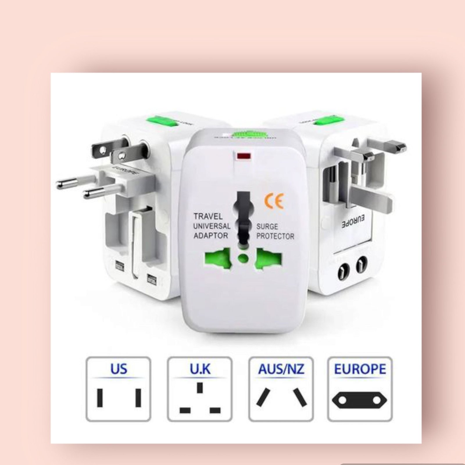 Adaptateur prise de voyage Universal