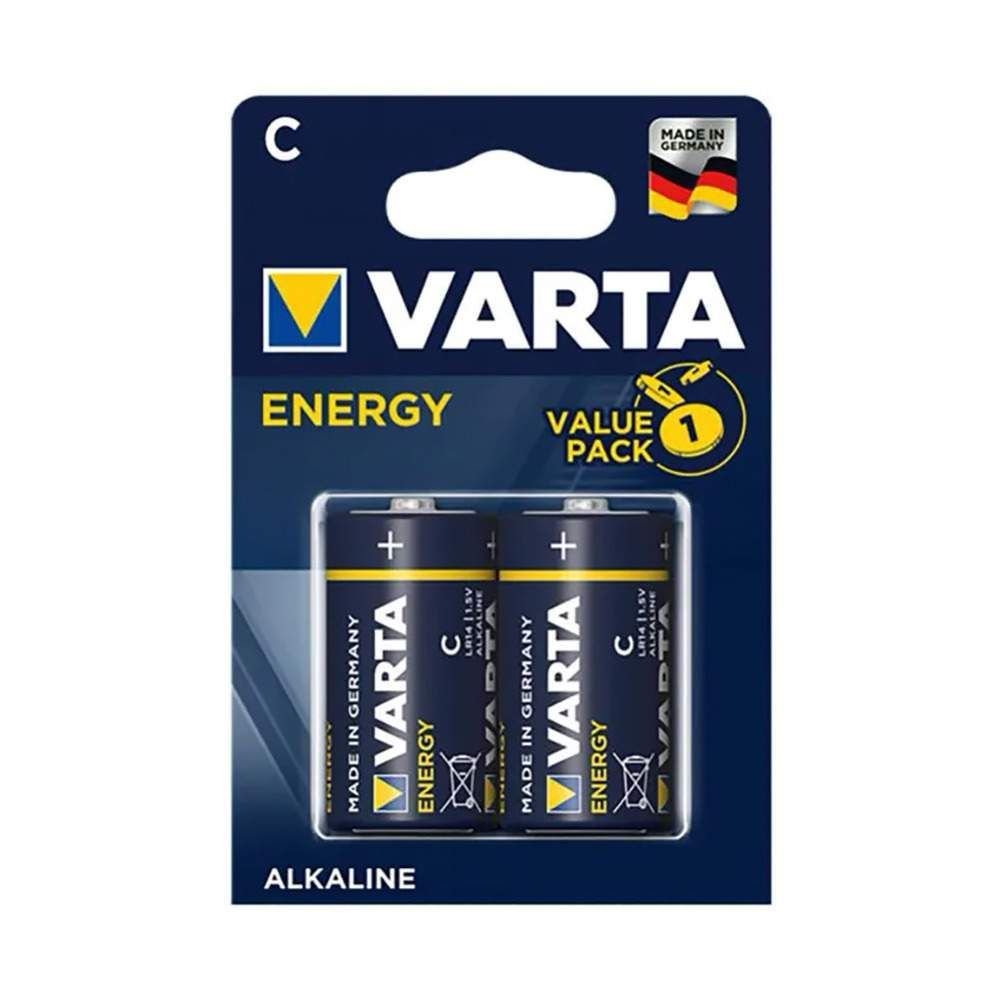Pile C - Energy Alcalines (Pack 2 Piles) - Varta