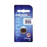 Pile CR1616 - Lithium 3V (Pack 1 Pile) - Renata