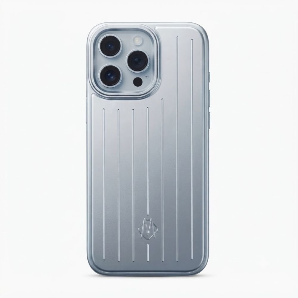 Coque iPhone 15 Pro antichoc argent