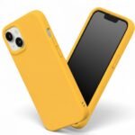 Coque Silicone iPhone 14 Plus – Jaune