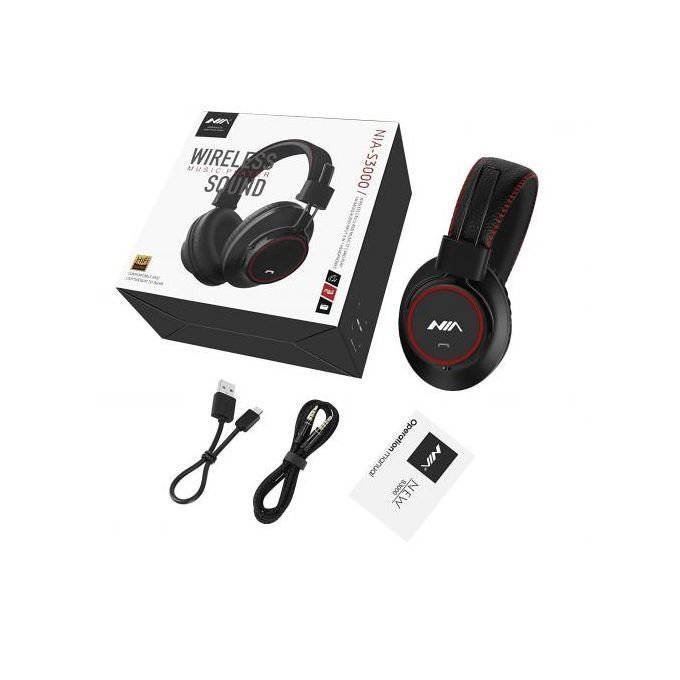 Casque Bluetooth sans fil NIA Noir
