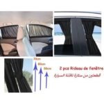 Lot de 2 Pare-Soleil De Fenêtre Latérale De Voiture