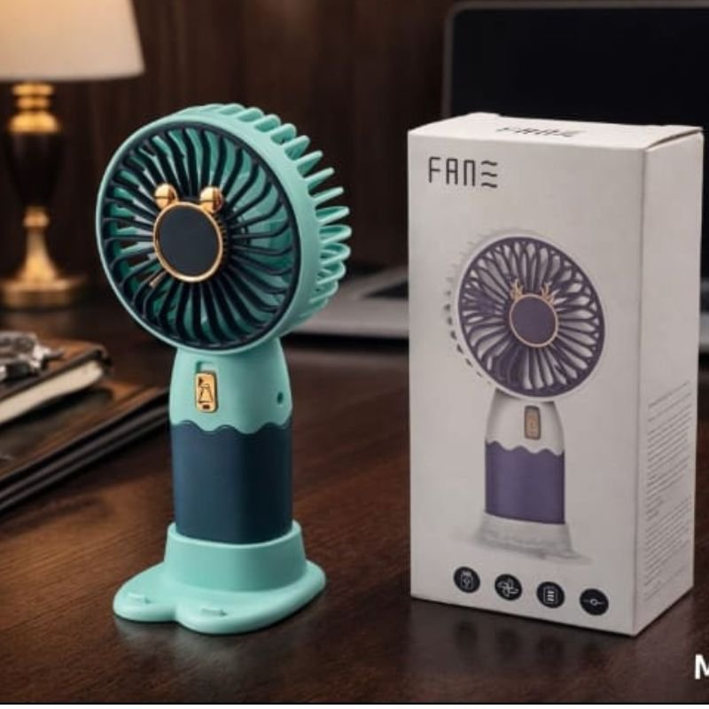 MINI VENTILATEUR PORTABLE BLEU