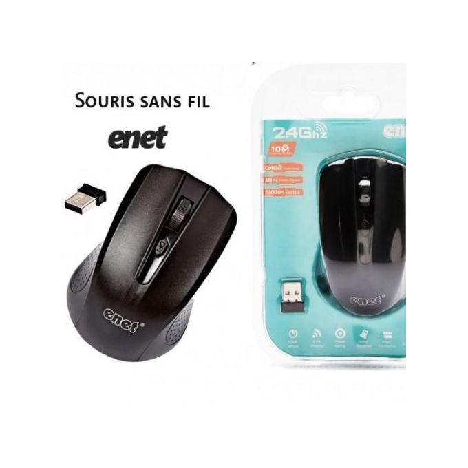 Souris optique sans fil -2.4Ghz 10M de distance- MOUSE WIRELESS 2.4Ghz 10 meters