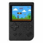 Console de jeux rétro portable noire, 400 classiques