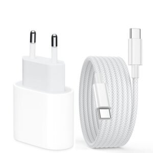 Chargeur 45w Usb-c Avec Câble Usb-c Vers Usb-c