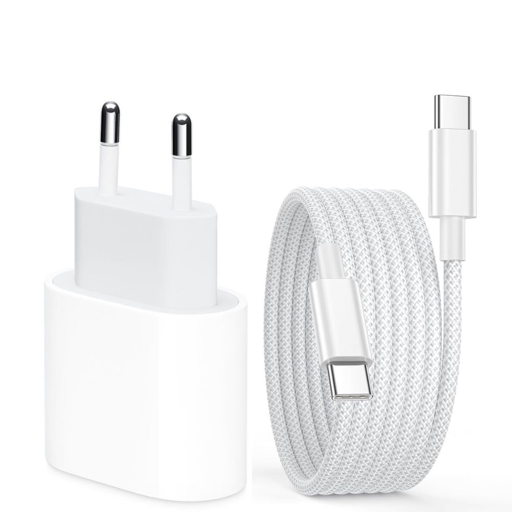 Chargeur 45w Usb-c Avec Câble Usb-c Vers Usb-c