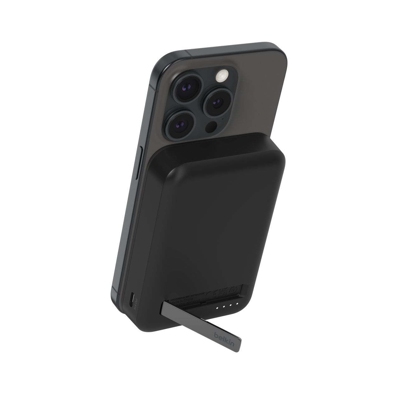 Belkin BoostCharge Qi2 Magnetic 15W Wireless Power Bank 10K + Stand, for iPhone 16/15/14/13/12