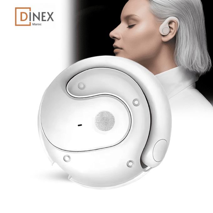 Écouteurs Bluetooth DINEX D70 – Sport Sans Fil avec Crochet d’Oreille – Autonomie 60h – Bluetooth 5.3 –