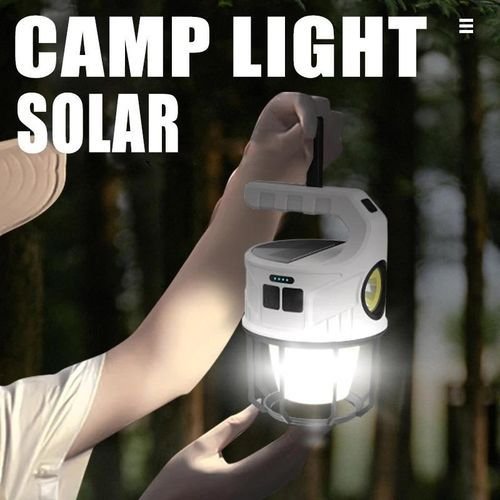 Lampe de camping puissant rechargeable, lampe de poche