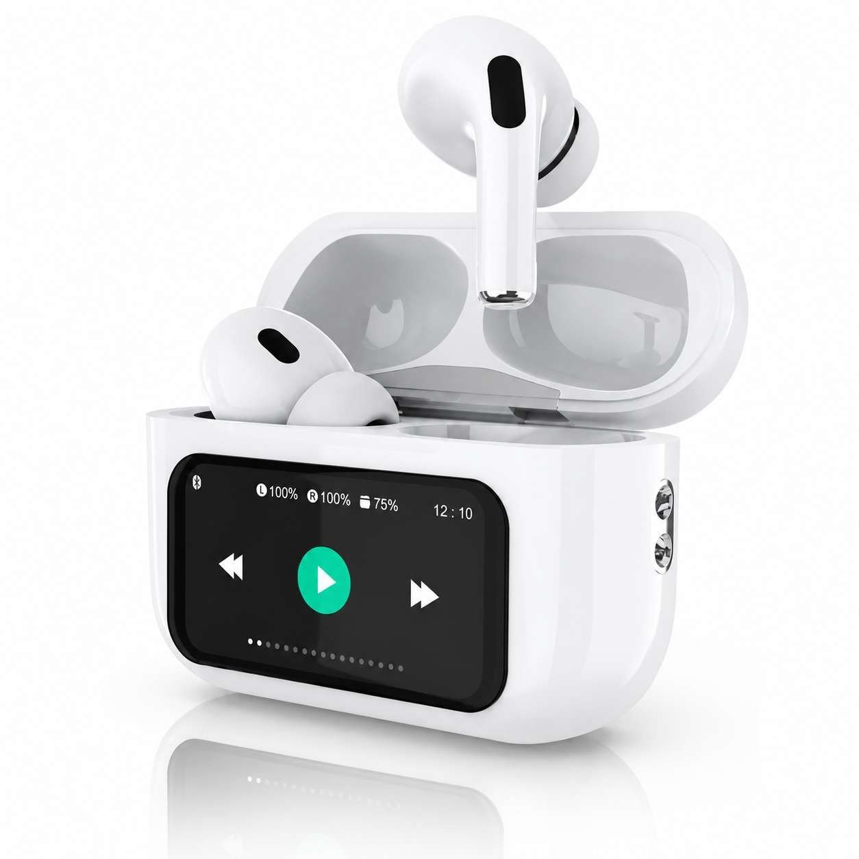Ecouteurs Sans Fil DEEPBAS TWS R9, Blanc