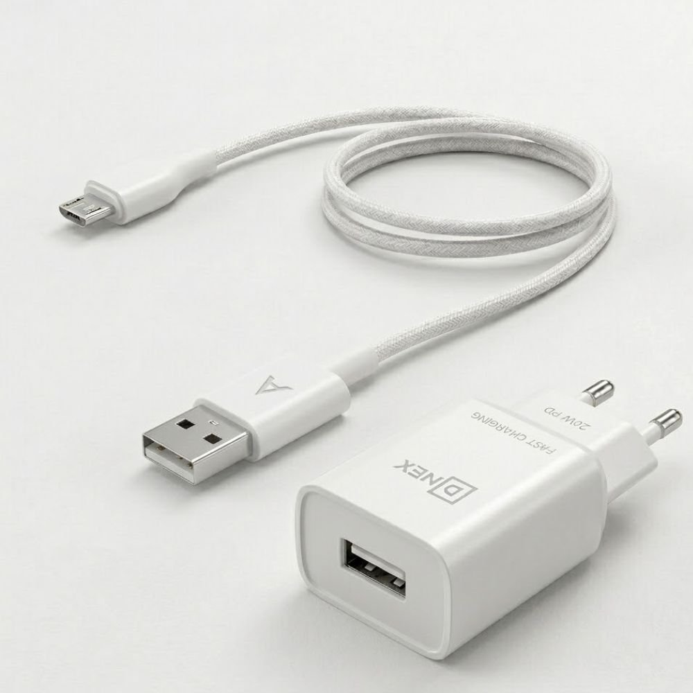 Chargeur Rapide DINEX 2.5A Micro – Recharge Efficace et Sécurisée
