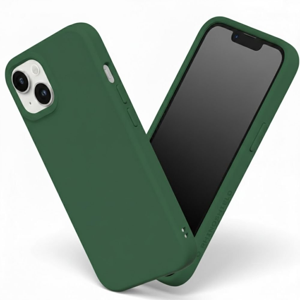 Coque Silicone iPhone 14 Plus – Vert